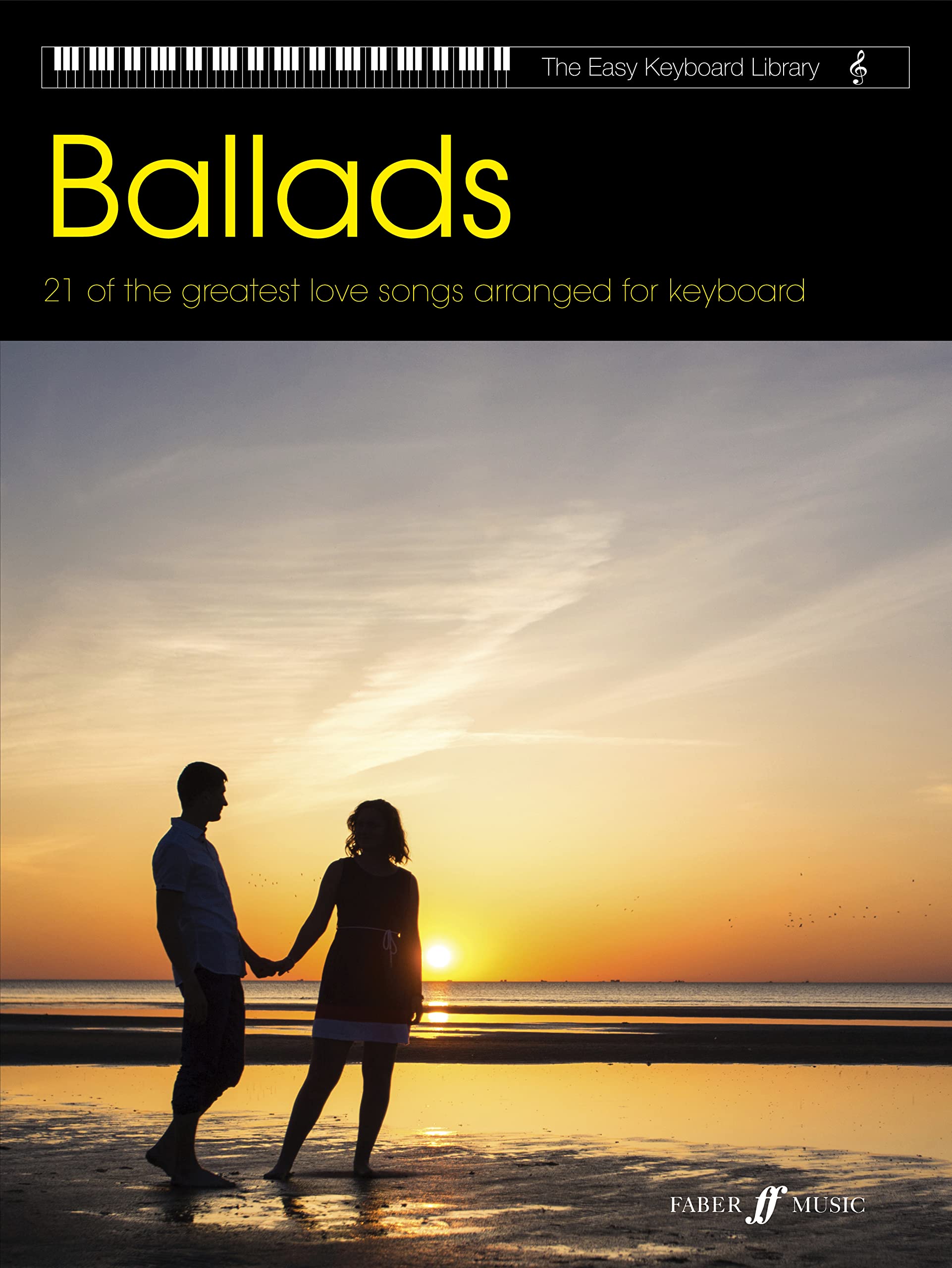 Easy Keyboard Library: Ballads (Melody/Lyrics/Chords)