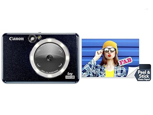 Canon Ivy CLIQ+2 Instant Camera Printer, Smartphone Printer