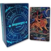 La Muci Dreamscapes Tarot Cards Deck Set, Unique Art Work with Guide Book for Beginners - A Minimalist Blue Foil Tarot Deck, Major and Minor Arcana Full Tarot Deck with 78 Cards