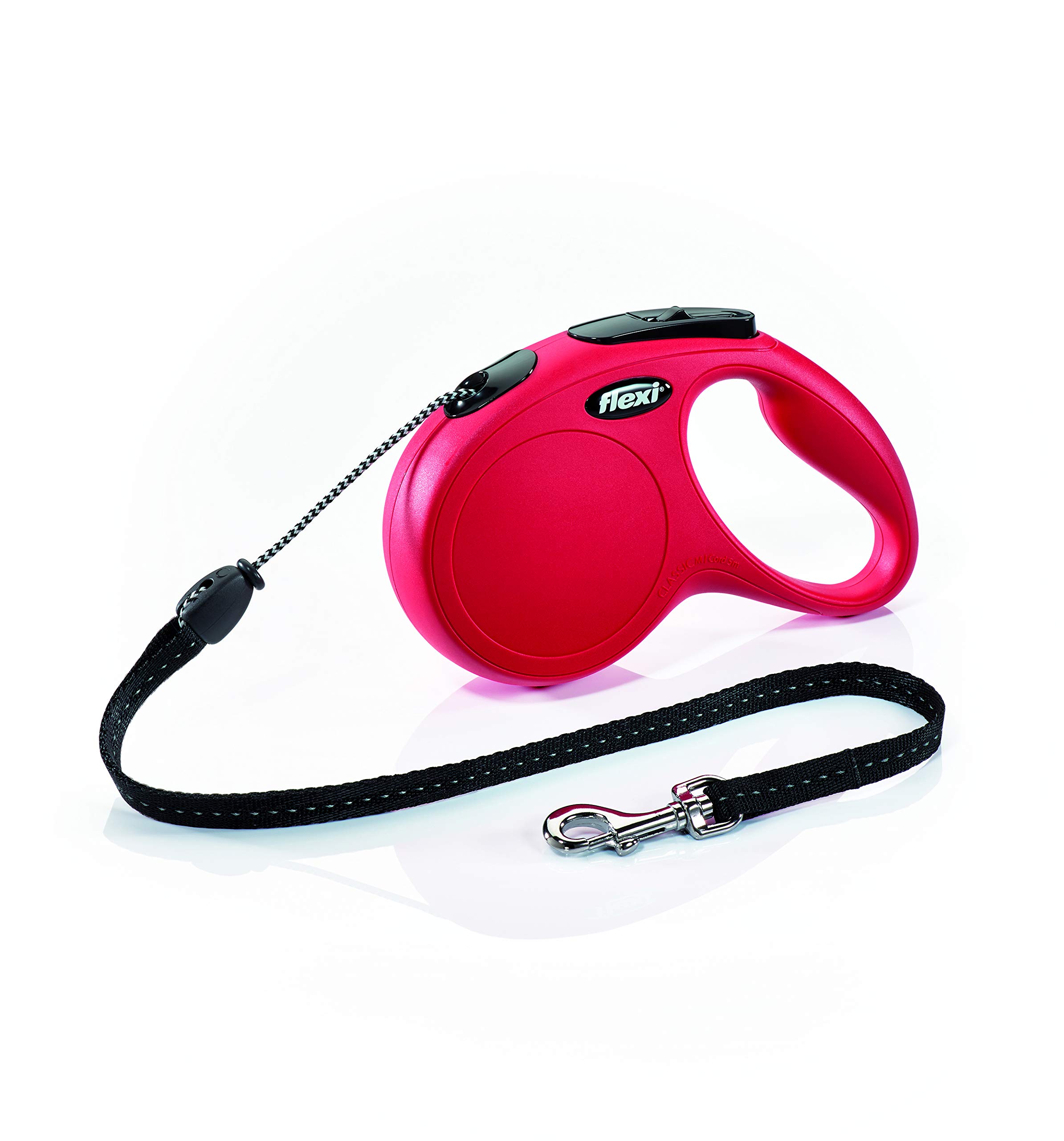 flexi New Classic retractable lead, M/L Tape 5 m red