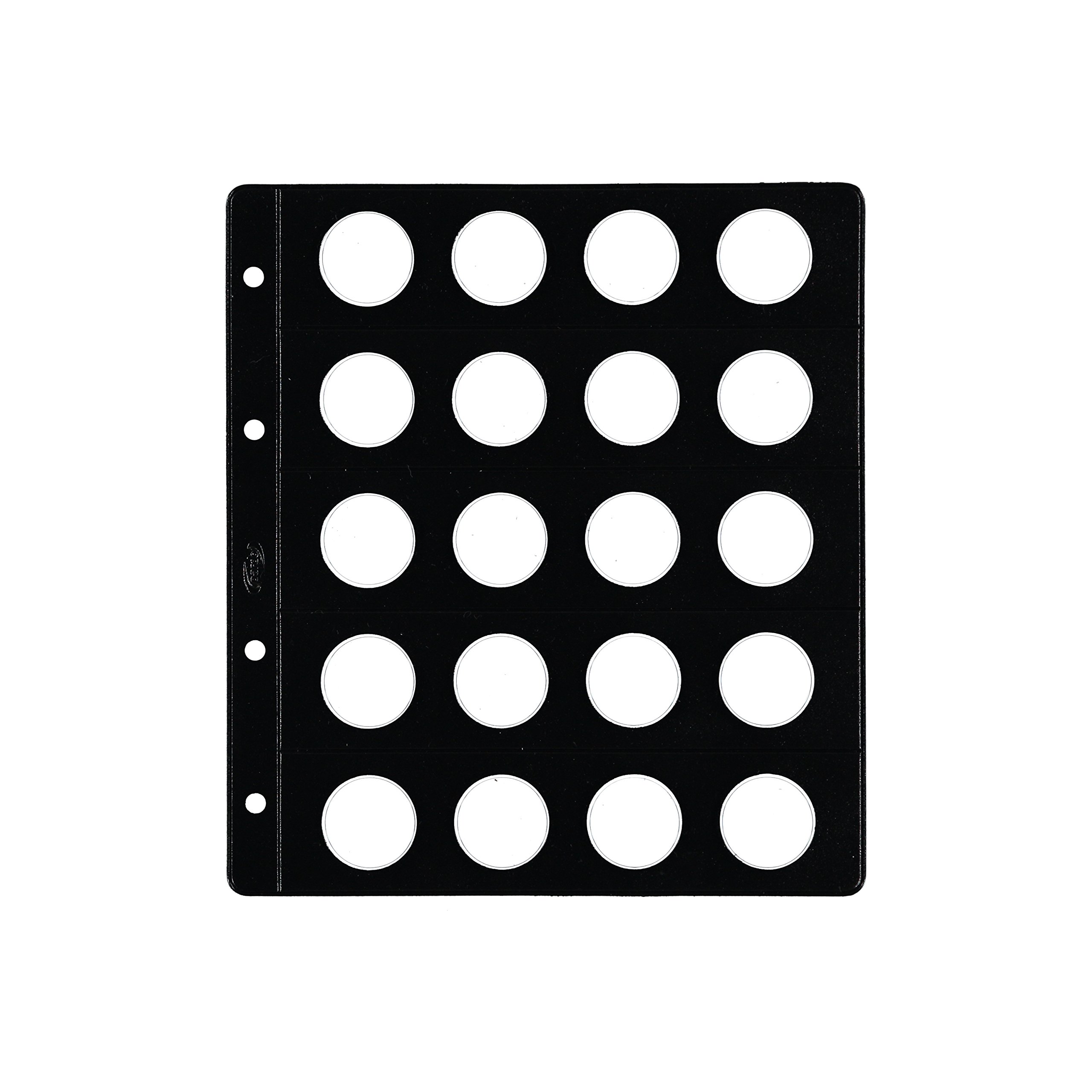 Pardo 77300 – Pack of 12 Pockets Coins Type Skylight, 20 alojadores