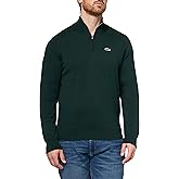 Lacoste Men's Long Sleeve Quarter-Zip High Neck Sweater