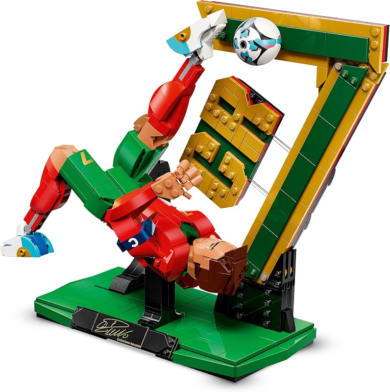 Editions Cristiano Ronaldo – Leggenda del Calcio Giocattolo - Kit Modellismo Action Figure 3D da Esposizione - Decorazione Cameretta -Regalo per Bambini e Bambine da 12 Anni e Fan Adulti - 43016 — foto 3 di 8