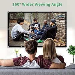 Projector Screen 100 inch, Taotique 4K Movie