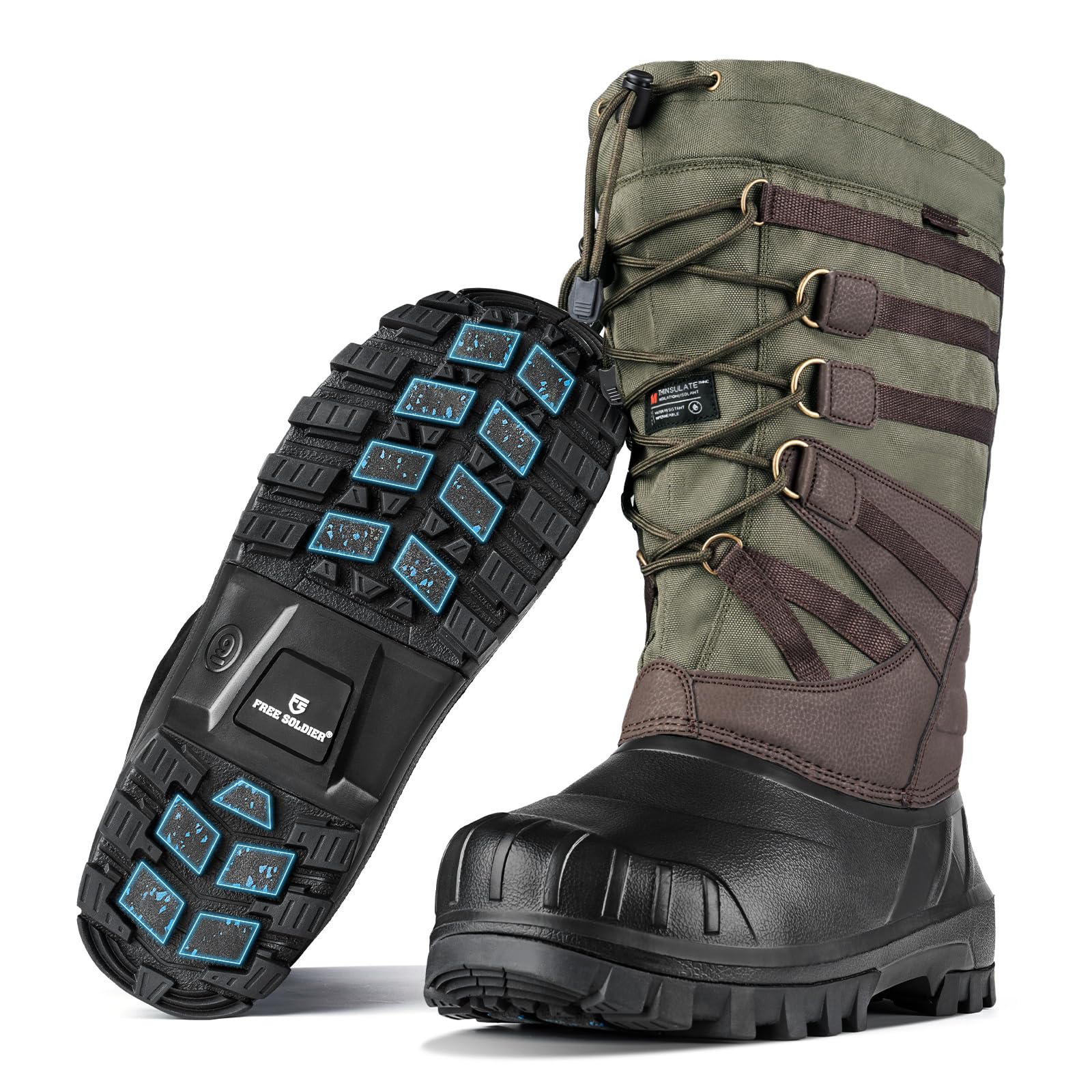 lightweight waterproof snow boots