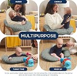 Niimo Nursing Pillow Ergonomic Feeding Pillow 100% Cotton OEKO-TEX view 4