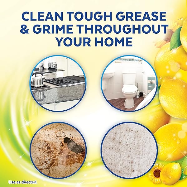 LYSOL CLEAN & FRESH MULTI-SURFACE CLEANER, LEMON & SUNFLOWER, 144OZ