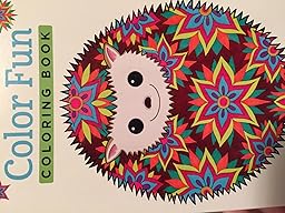Amazon.com: Color Fun Coloring Book: On-The-Go! (Perfectly Portable ...