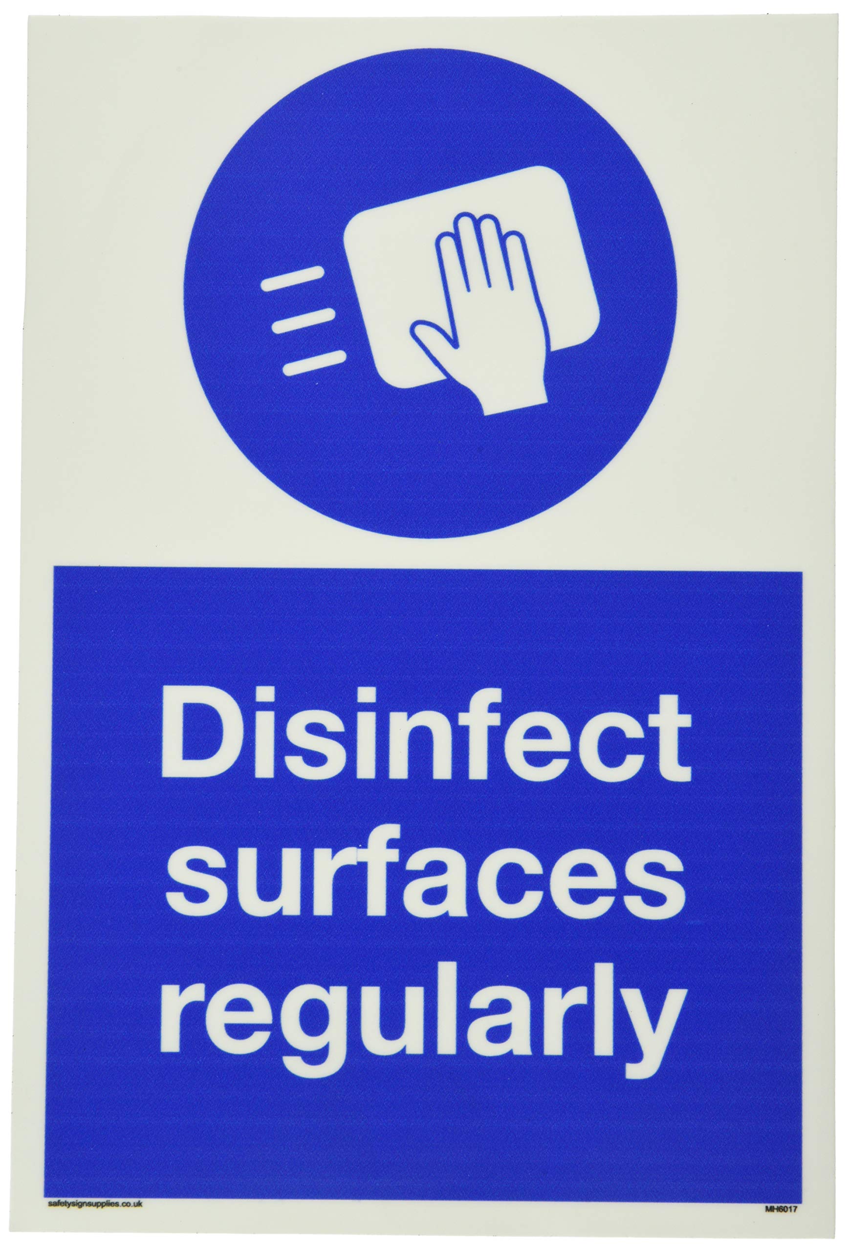 Disinfect surfaces regularly