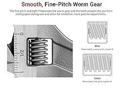 TEKTON 9 Inch Adjustable Wrench