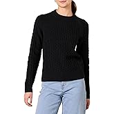 �鶹�� Essentials Womens Aew30278f23Stitch Cable Sweater