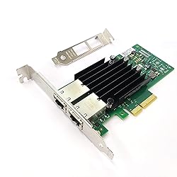 HINYSENO Dual Port 10GbE RJ-45 PCI-Express x 4