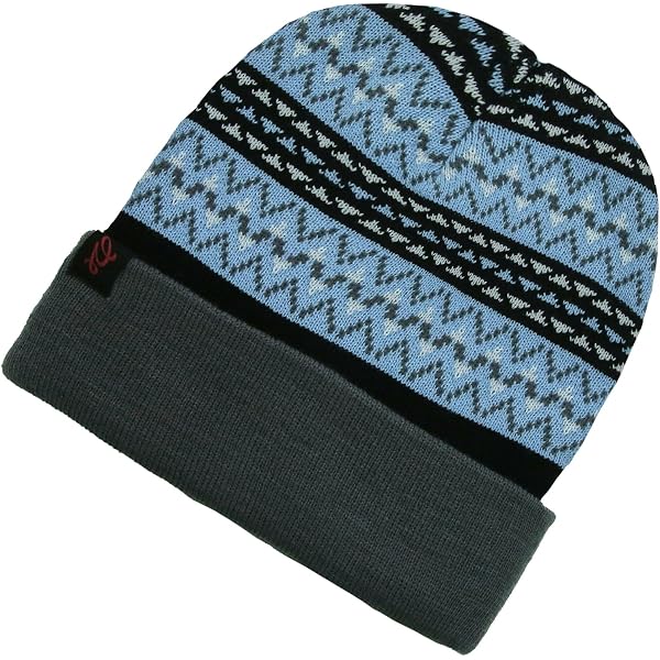 Rainbow Striped Beanie Cap - Multi Color Knit Stocking Warm  display picture 2