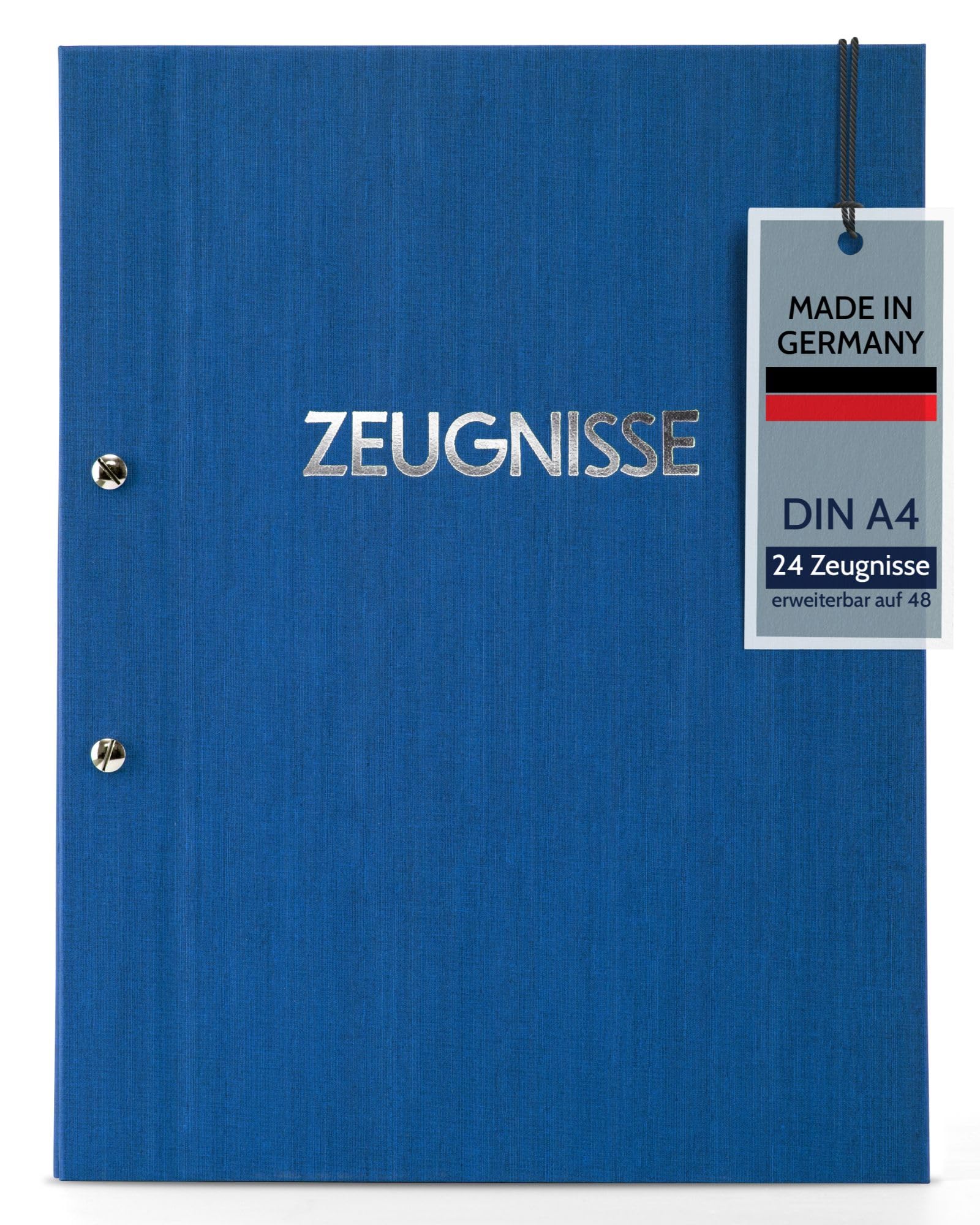 Goldbuch Report Folder Lined Colours A4 31 x 24 cm 31x24 cm blue