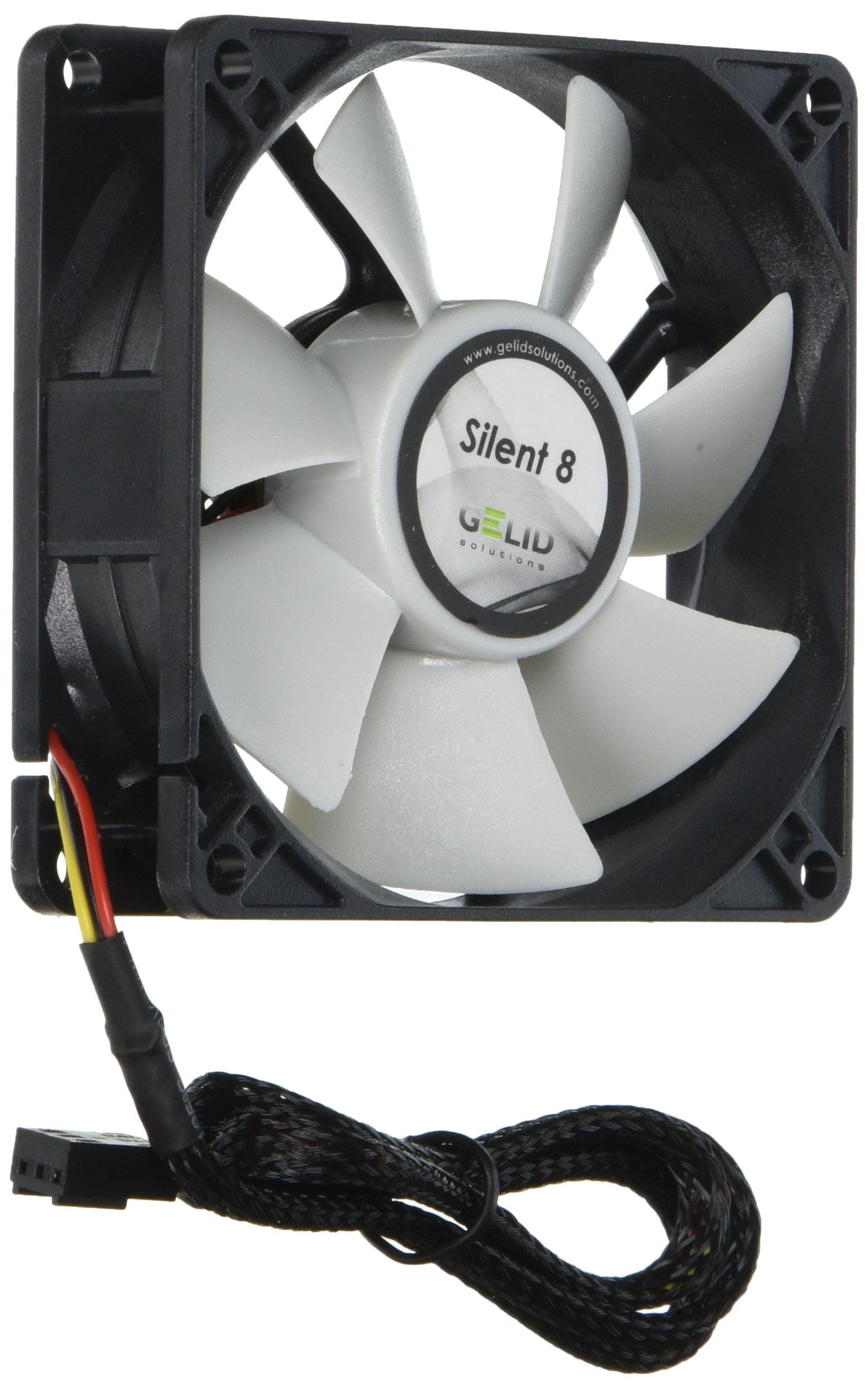 Gelid Solutions Silent 8 Quiet PC Case Fan 80mm