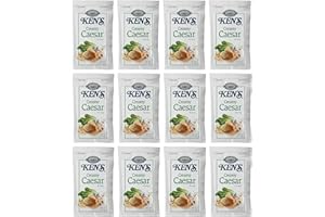 Ken's Steak House Creamy Caesar Dressing 1.5 oz Pouch | Gluten-Free | Made In America | 12 Pack