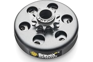 MEGAFLINT New Centrifugal Go Kart Clutch 3/4" Bore 10 Tooth 10T for #40/41/420 Chain 6.5HP - Upgrade