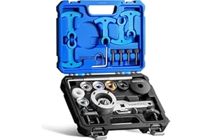 YSSNIUTOOL Engine Timing Tool Kit for VW Audi TSI TFSI EA888 1.8L 2.0L Engine, with Additional T40191 Engine Camshaft Sliding Pieces Spacer Tool, T10355 Crankshaft Pulley Holding Wrench T40098 T40267 T40271