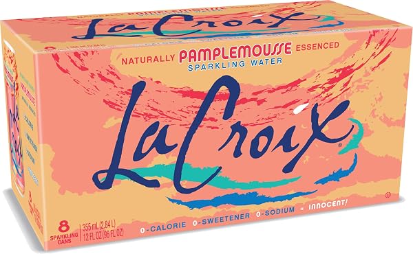 LACROIX SPARKLING WATER, PAMPLEMOUSSE (GRAPEFRUIT), 12 FL OZ...