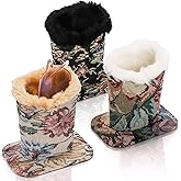 Peohud 3 Pack Plush Lined Eyeglasses Holder, Protective Glasses Stand Case for Desks Nightstands