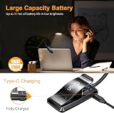 Gritin 9 LED Clip On Book Light 3 Color Modes USB-C Rechargeable view 4