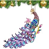 Peacock Ornaments for Christmas Tree Keepsake Gifts for Women Peacock Lovers