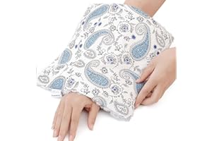 Microwave Heating Pad with Washable Cover Reusable Heat Pack for Cramps, Back Pain Relief, Moist Heat Pad for Muscles and Joi