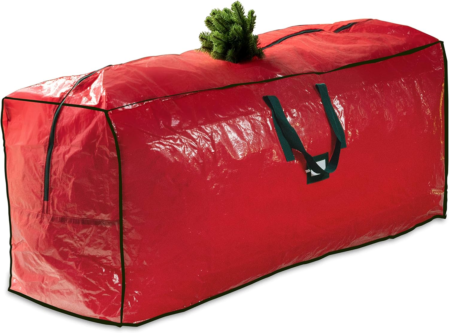 Holiday Décor Storage - Christmas Tree Storage Bag - for Artificial Trees up- to 9-Ft. Tall - Durable Bag Waterproof Material With Stitched Reinforced Carrying Handles - Protects Against Dust Insects, & Moisture