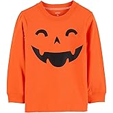 Carter's Baby Boys' Long-Sleeve Pumpkin Graphic Tee