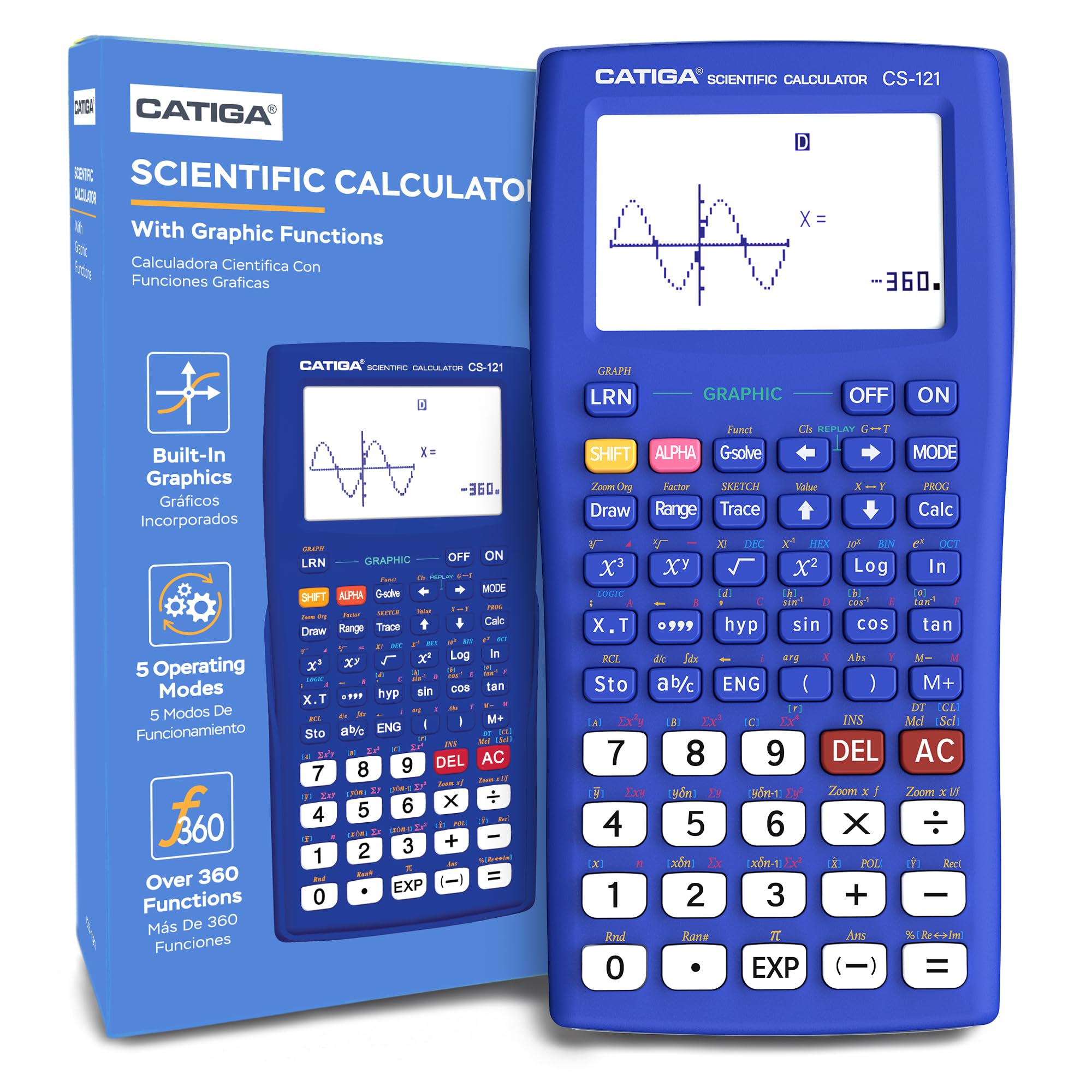 Scientific Calculator with Graphic Functions