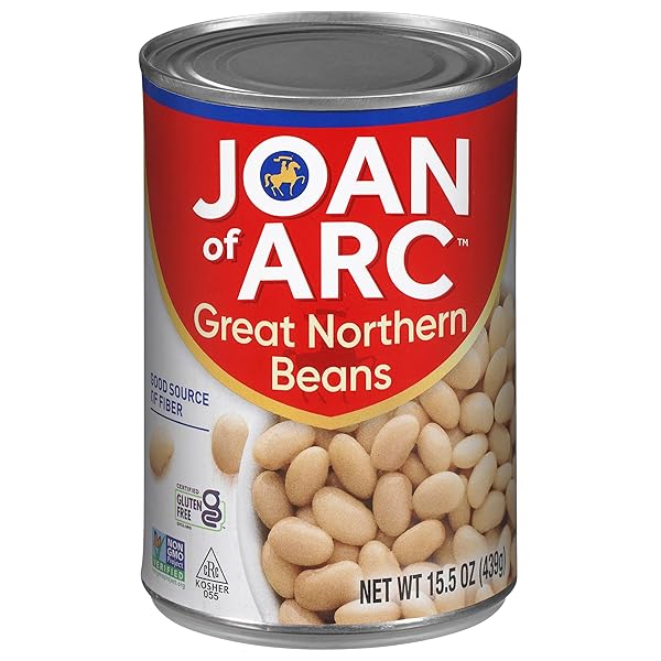 JOAN OF ARC BEANS, GREAT NORTHERN, 15.5 OUNCE