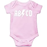 ABCD Alphabet Rock And Roll - Funny Baby Essentials Bodysuit - Baby Boy Clothes Newborn Outfits