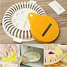 Bluelover Kitchen Microwave Apple Potato Vegetable Crisp Chip Slicer Maker