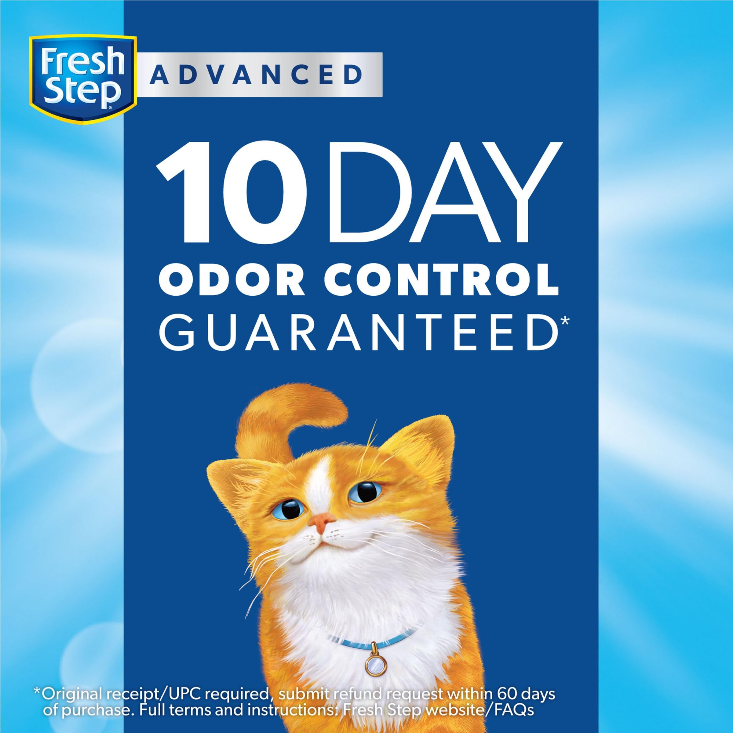Fresh Step Advanced Extreme Clumping Litter with Febreze Freshness with Mountain Spring Scent, Fights Odor on Contact, 37 lbs. (2 x 18.5 lb. Box)