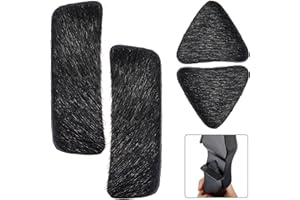 SKYLETY Recurve Bow Arrow Rest Archery Hair Arrow Rest Stick on Bow Fur Adhesive Shelf Rests Longbow Fur Pad Recurve Accessories for Outdoor Hunting Shooting Practice