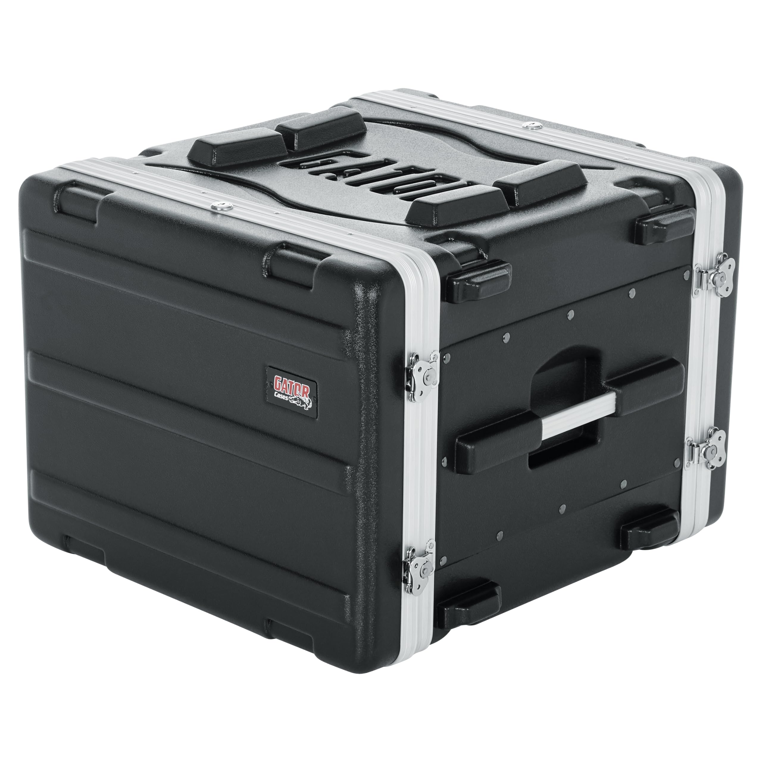 Gator Cases Lightweight Molded 8U Rack Case with Heavy Duty Latches; Standard 19.25" depth, 8U (GR-8L)