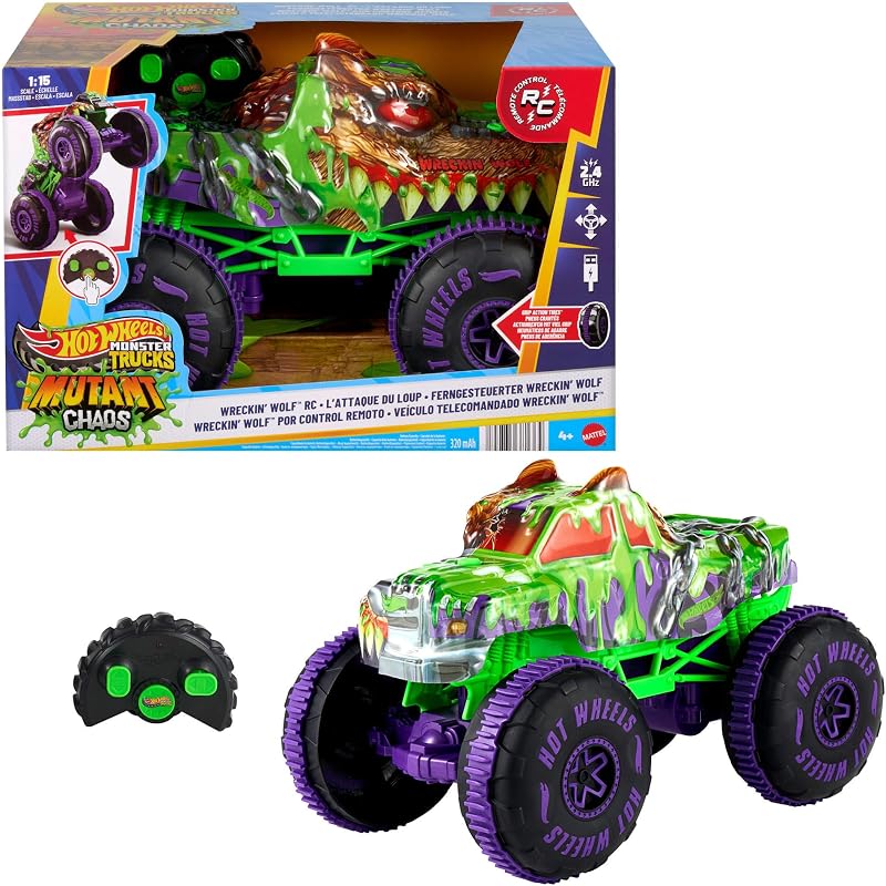 Monster Trucks Mutant Chaos Wreckin’ Wolf RC Fahrzeug