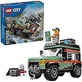 LEGO City Off-Road 4x4 Mountain Truck Toy - Building Toy Set for Kids, Boys and Girls, Ages 6+ - Fun Gift Idea for Ramadan - 