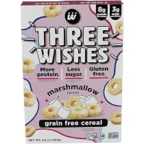 Amazon.com: Three Wishes Cereal Marshmallow Gf 8.6 OZ