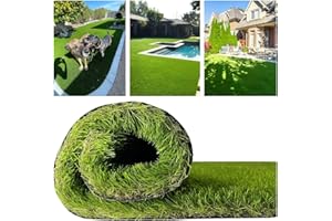 ALTRUISTIC Ultrathick Luxurious Artificial Grass Turf 4X10 Feet,1.77 Inch Pile Height High Dense Grass Silk,Indoor Outdoor Pe