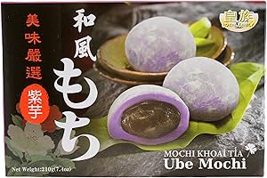 Habanerofire Ube Mochi Bundle, Pack of 2 Royal Family Ube Mochi Japanese Dessert Snacks, with Habanerofire Jar Opener
