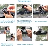 Kitbest Rear View Mirror for Driving Test and Learner Drivers 220 x 64mm view 6