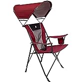 GCI Outdoor Sunshade Comfort Pro Chair, Cinnamon Red