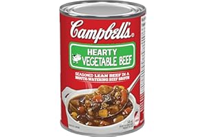 Campbell's Hearty Vegetable Beef Soup, 540 mL