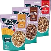 Seven Sundays Little Crispies Cereal Variety Pack, 8 Oz Bags, Pack of 3 | No sugar alcohols, made with real ingredients, great for breakfast or a snack any time of day