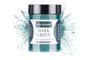 Mica Powder - 60g Mica Powder for Epoxy Resin - Pearl Pigment Powder Dye for Resin/Eye Shadow/Soap Making/Nails/Bath Bombs et