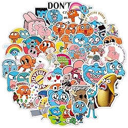 Gogailen 50pcs The Amazing World of Gumball