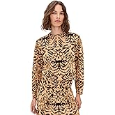 Ulla Johnson Women's Cade Jacquard Knit Long Sleeve Pullover