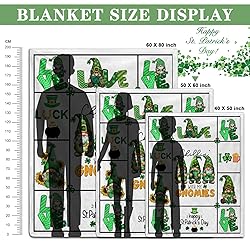 Ivarunner Spring Blanket Shamrock Blanket Cute