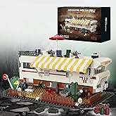 Camper RV Building Block 1054 pcs, Halloween Haunted Dale’s RV Vehicles Construction Building Bricks Set Compatible with Lego for Boys, Walking Breaking RV Birthday Gift, Camper Van for Adults Kids